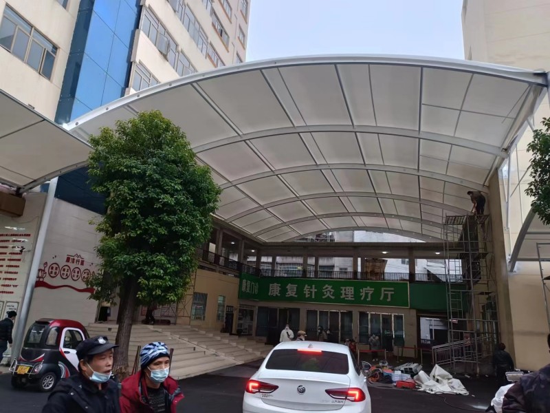 2026扬州经济技术开发区膜结构车棚选哪家?源头厂家定制汽车充电桩停车棚-2